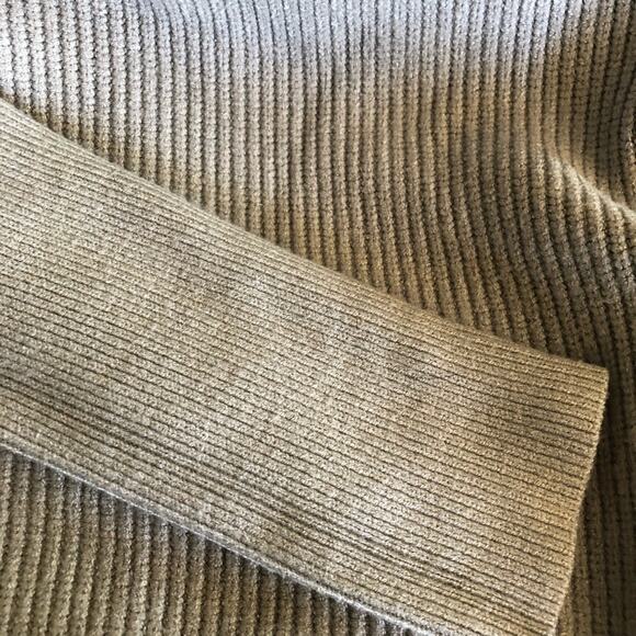 NWT Devotion by Cyrus cowl neck grey rib knit relaxed fit sweater size xxs - Picture 6 of 9